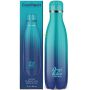 Bidon Coolpack ze stali nierdzewnej, Ombre Granatowy/Zielony, 500ml - 3